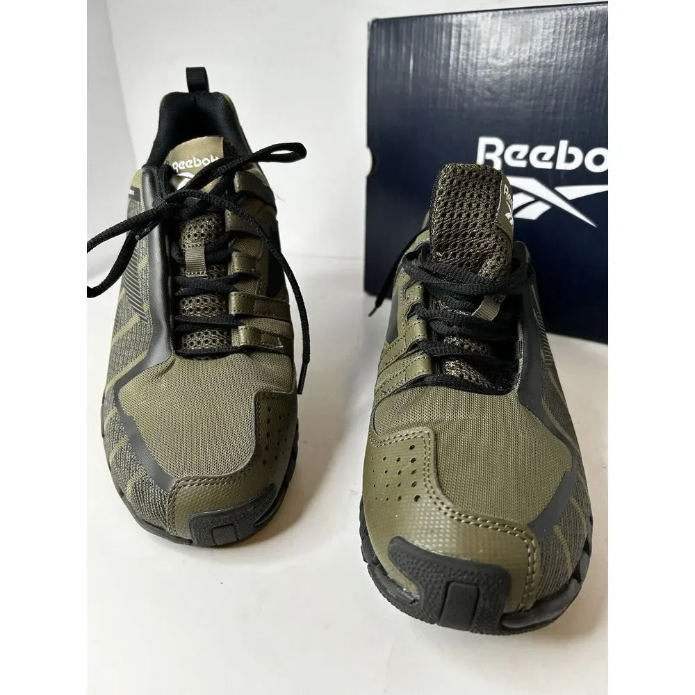 Reebok ZigWild Tr 6 Trail Green & Black Running Sneaker Shoe Men Ortholite Sz 10